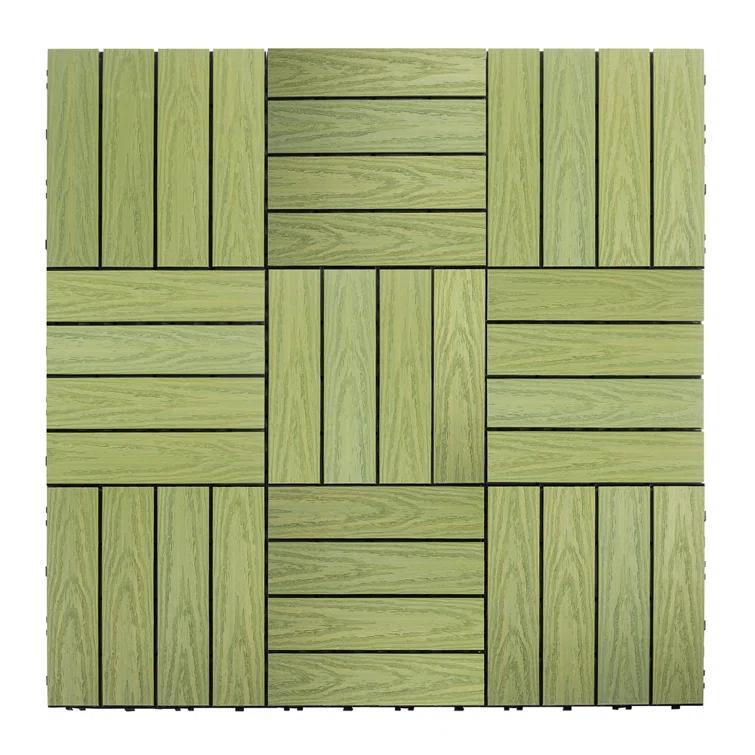 UltraShield Naturale Composite 12" x 12" Interlocking Deck Tile