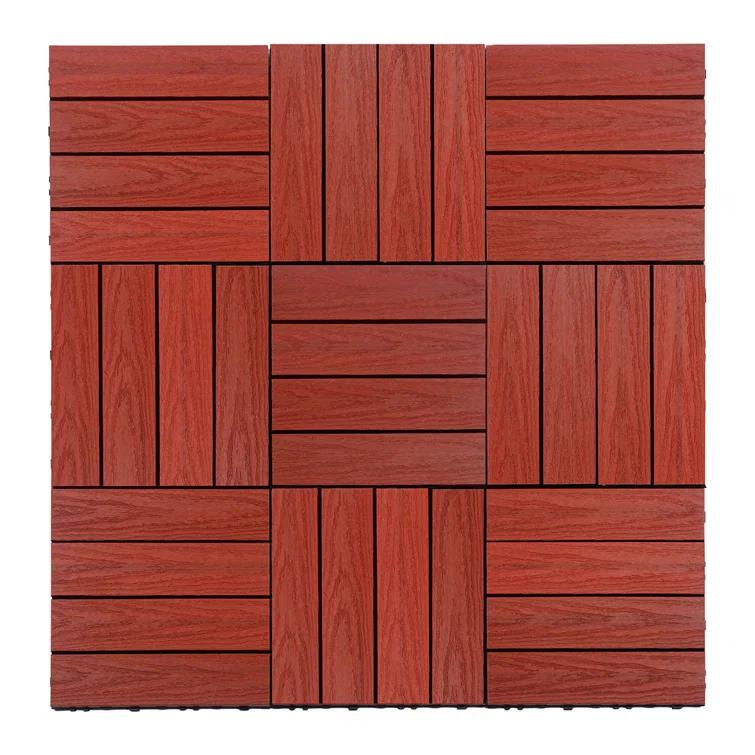 UltraShield Naturale Composite 12" x 12" Interlocking Deck Tile