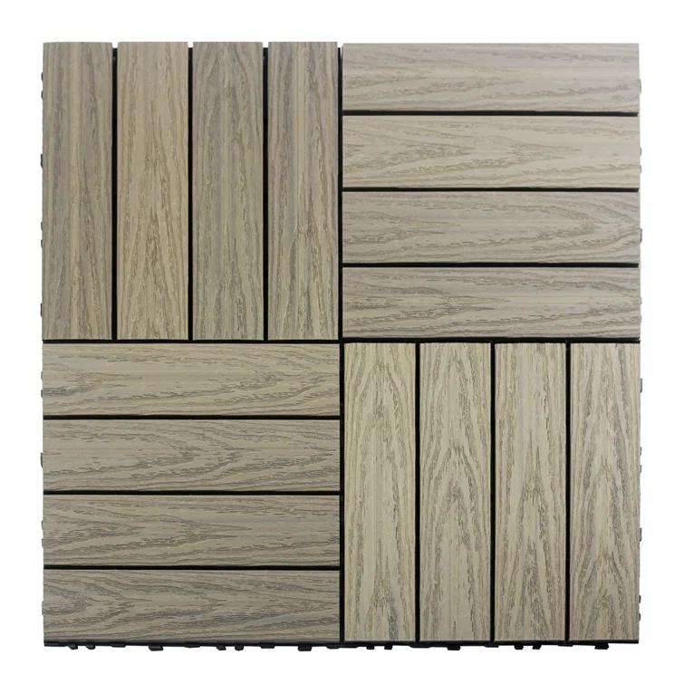 UltraShield Naturale Composite 12" x 12" Interlocking Deck Tile