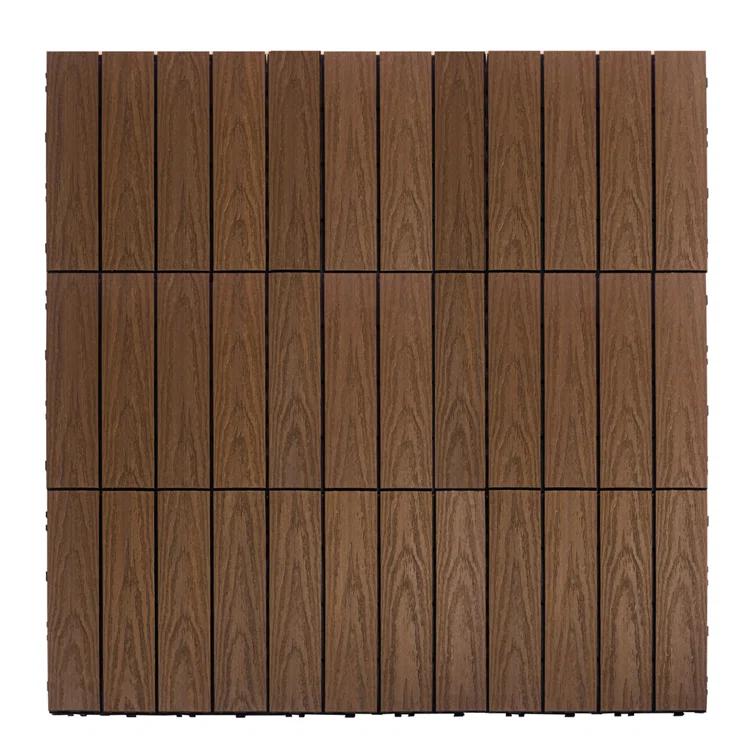 UltraShield Naturale Composite 12" x 12" Interlocking Deck Tile