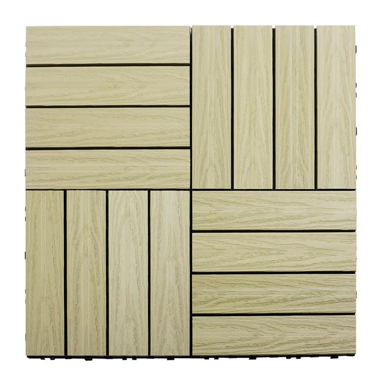 UltraShield Naturale Composite 12" x 12" Interlocking Deck Tile