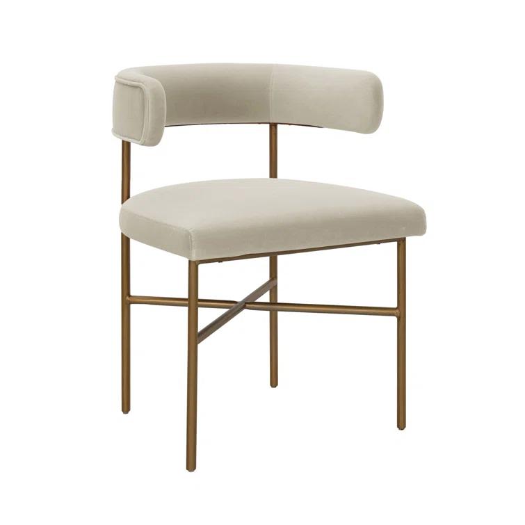 Berlinda 19.7'' H Velvet Upholstered Armchair