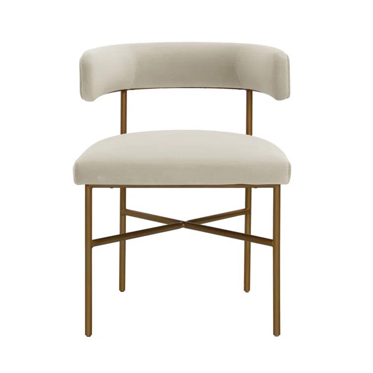 Berlinda 19.7'' H Velvet Upholstered Armchair