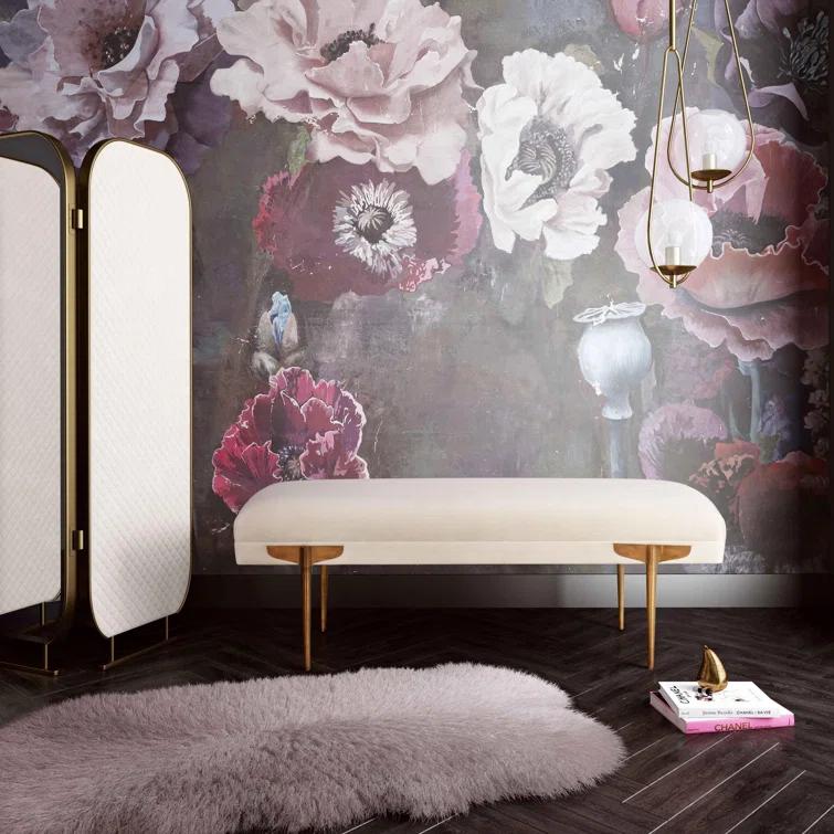 Amplitude 54" Velvet Bench