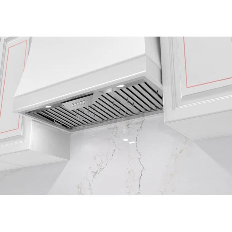 36" 500 CFM Insert Range Hood in Stainless Steel
