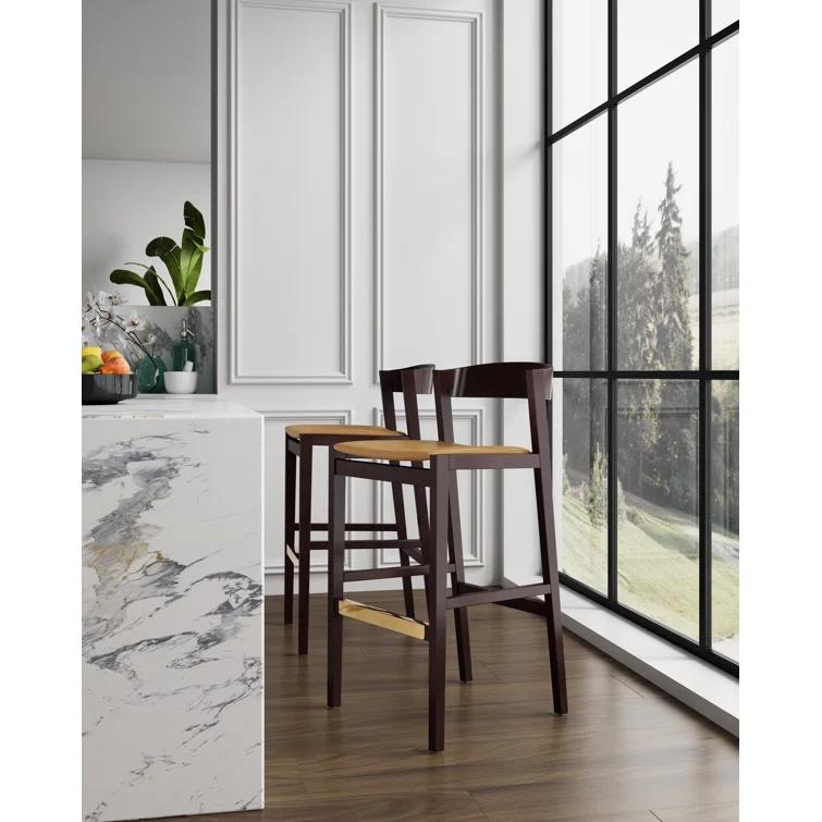 Klismos 30.5'' Bar Stool