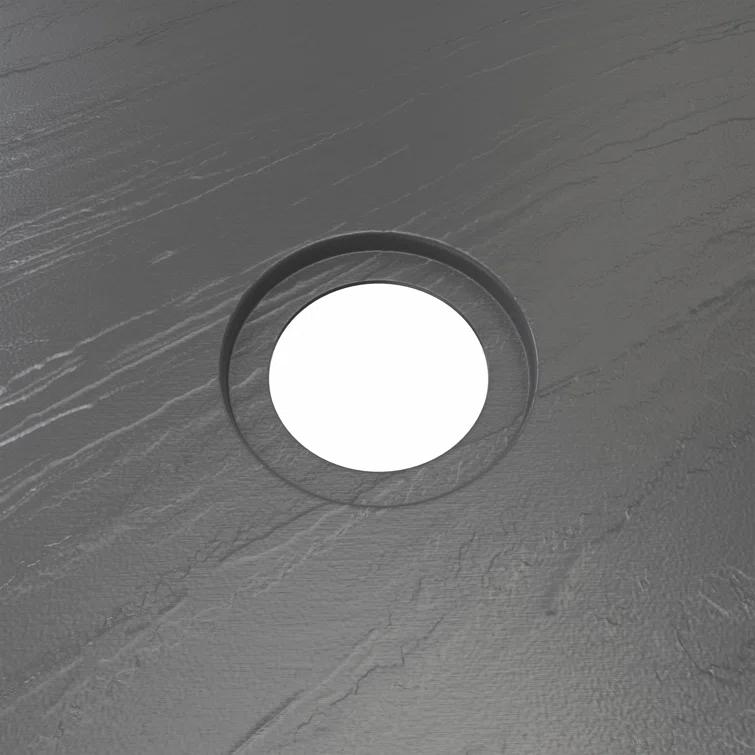 SlimLine 60" W x 32" D Single Threshold Shower Base