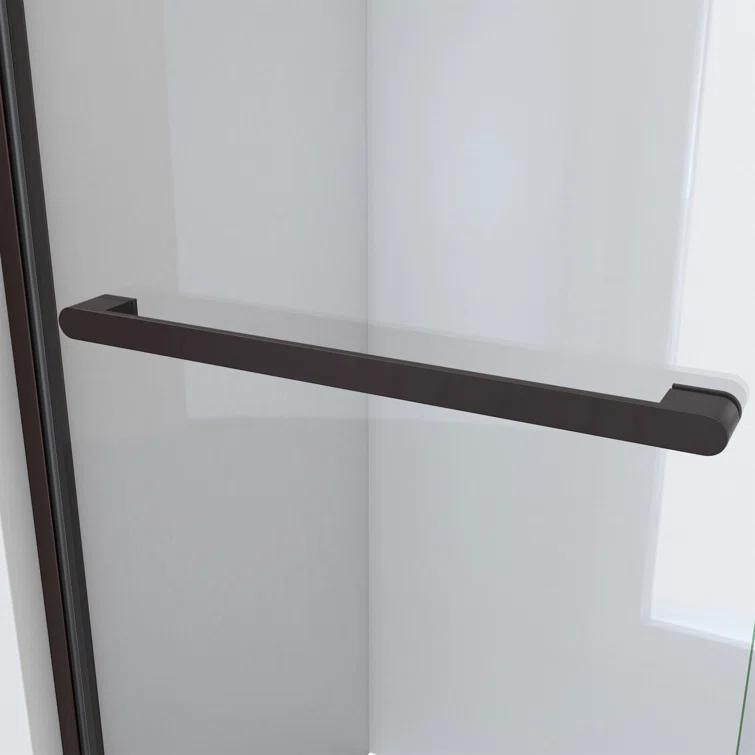 Charisma-X 44" W x 76'' H Bypass Semi-Frameless Shower Door with ClearMax Glass Treatment Technology