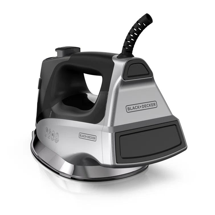 BLACK+DECKER Allure Digital Professional Steam Iron, D3060, 30% More Steam, Percison Tip, Stianless Steel Soleplate, Vertical Steam Fuction