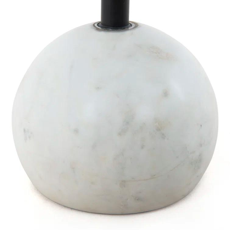 Nicholas Side Table - White Marble