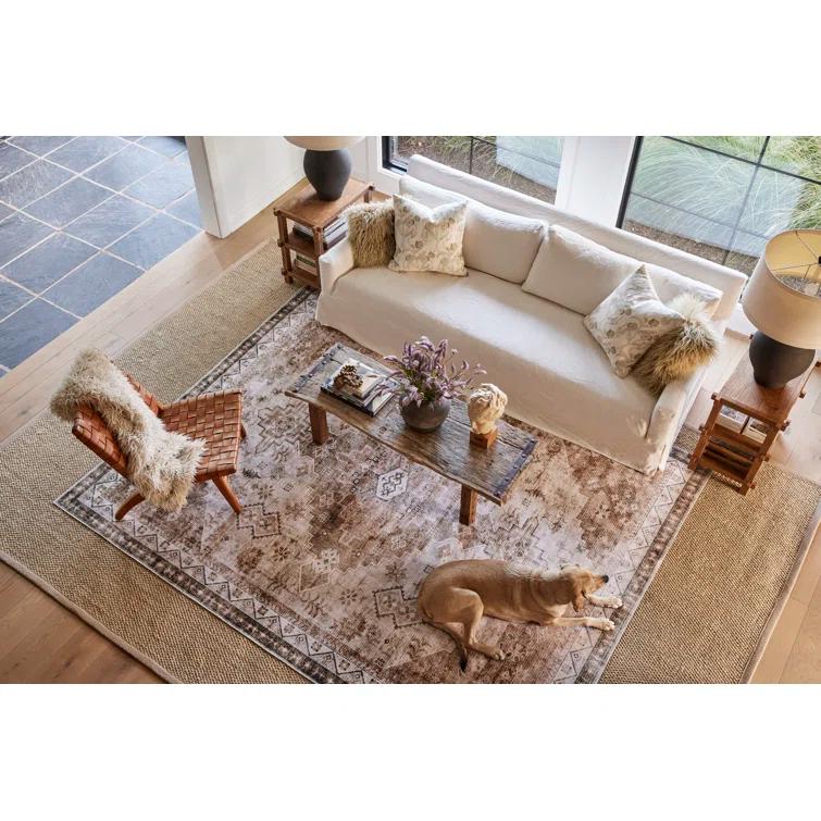 Oak Casual Sisal Area Rug