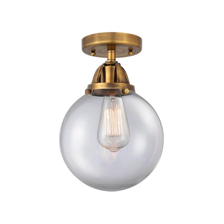 Innovations Lighting Glass Semi Flush Mount