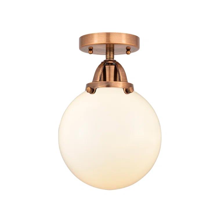 Innovations Lighting Glass Semi Flush Mount
