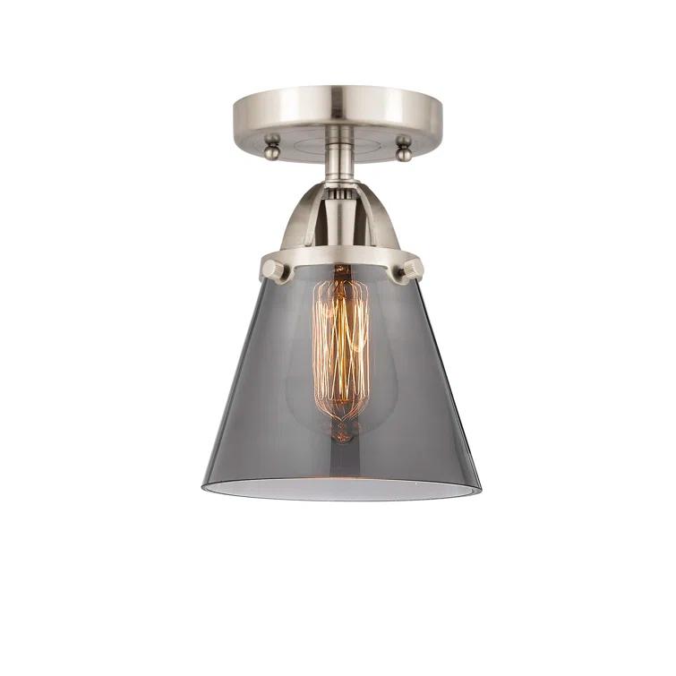 Glass Semi Flush Mount