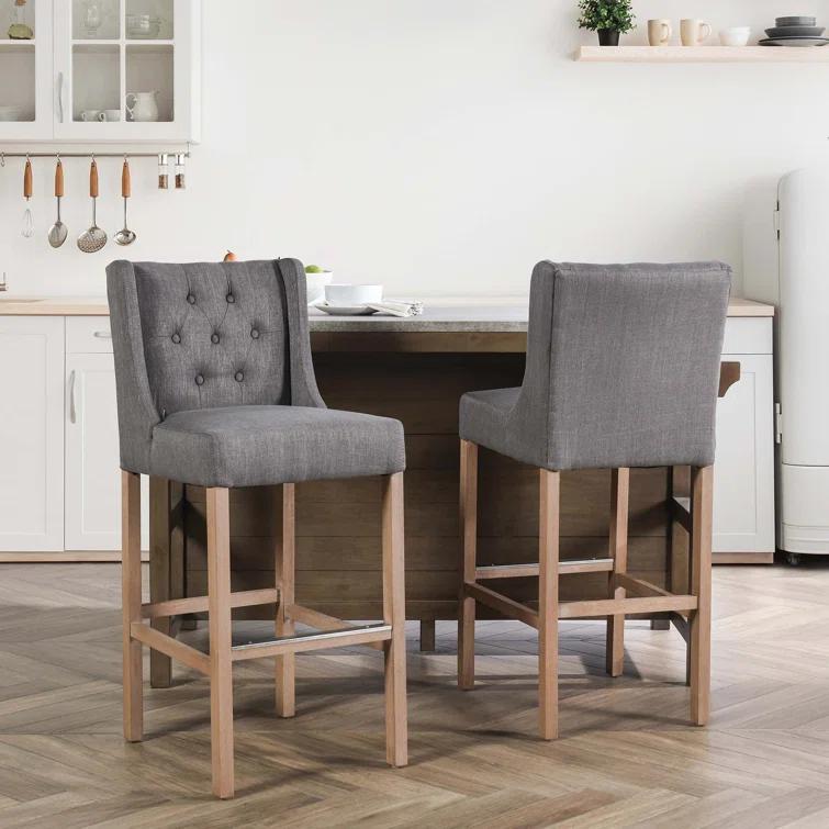 Avah Upholstered Bar & Counter Stool