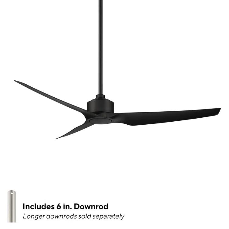 60" Stella 3 - Blade Outdoor/Indoor Smart Ceiling Fan with Remote Control Included, Works With Google Assistant, Amazon Alexa, Samsung Smart Things