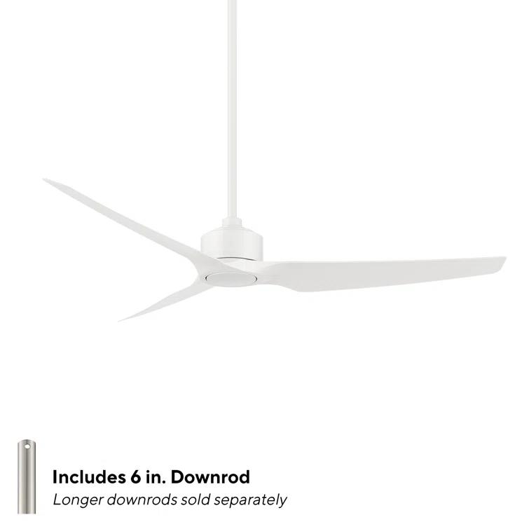 60" Stella 3 - Blade Outdoor/Indoor Smart Ceiling Fan with Remote Control Included, Works With Google Assistant, Amazon Alexa, Samsung Smart Things