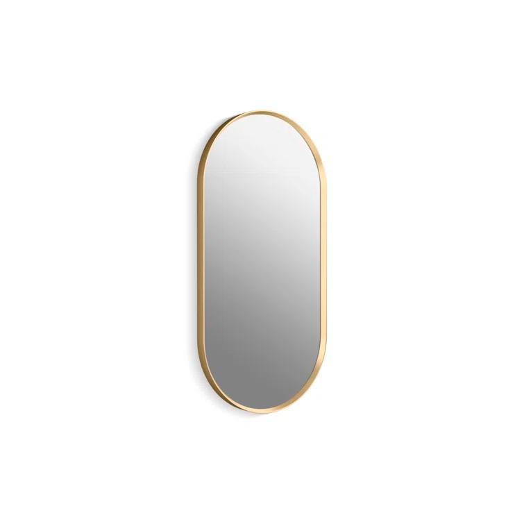 Essential Capsule Wall Mirror, Bathroom/Vanity Mirror with Frame