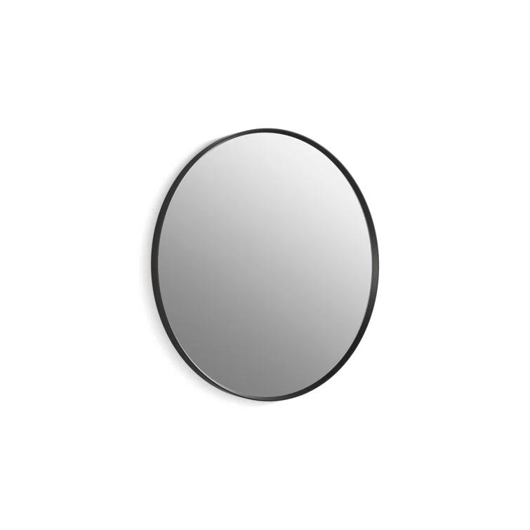 Essential Round Wall Mirror, Bathroom/Vanity Mirror with Frame