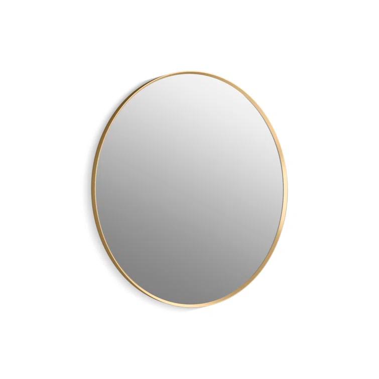 Essential Round Wall Mirror, Bathroom/Vanity Mirror with Frame
