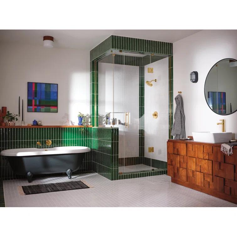 Moen BGCW10RV1618 White Vitreous China Vessel Sink For Bathroom, 18 X 15.75 X 6 Inch Rectangle Sink With Porcelain Ceramic Bowl