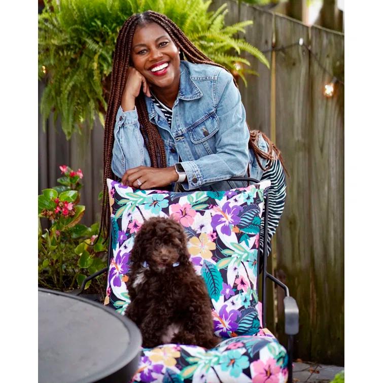 Vera Bradley by Classic Accessories Water-Resistant Patio Chair Cushions