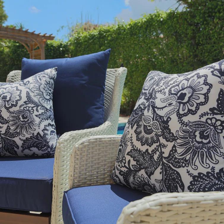 Vera Bradley Island Outdoor Square Pillow Cover & Insert