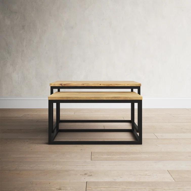 Dashiell Solid Wood Nesting Coffee Table