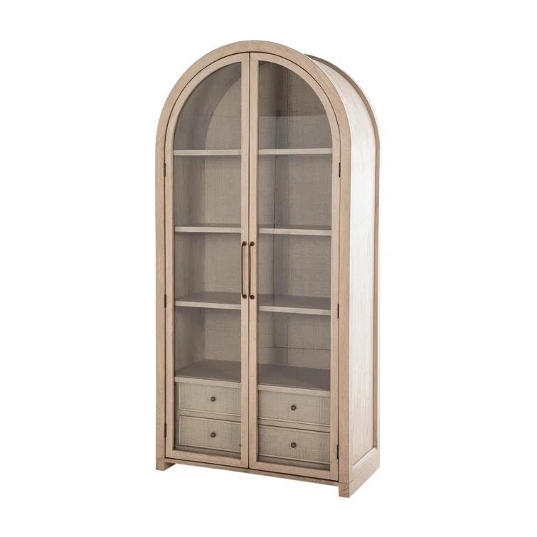 Gabby Elsa Solid Wood Accent Cabinet
