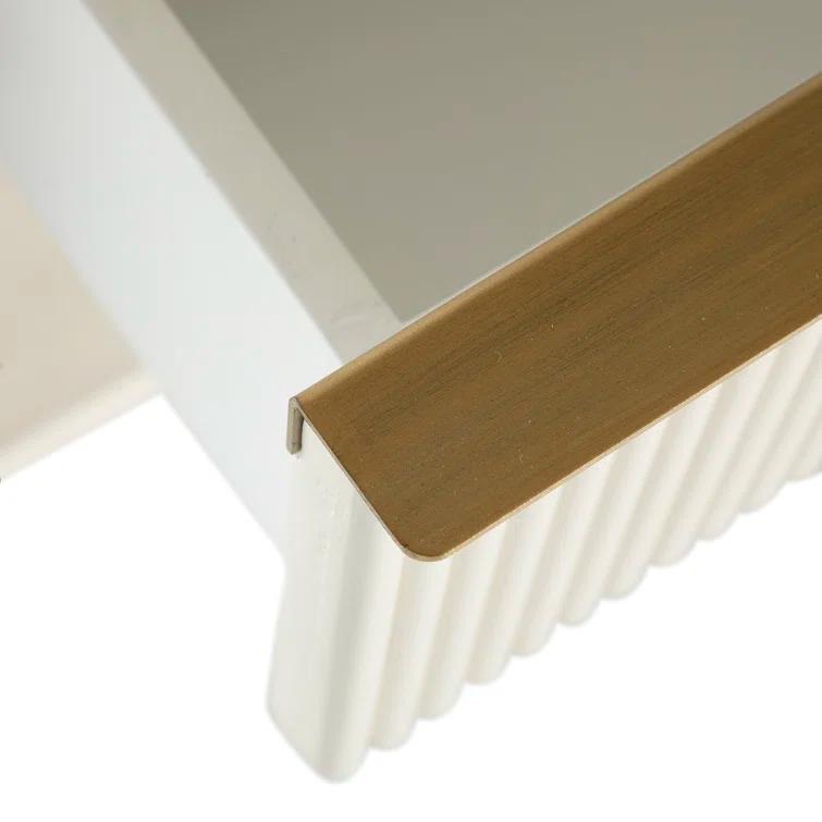 Gabby Riggs 38'' W Metal Nightstand