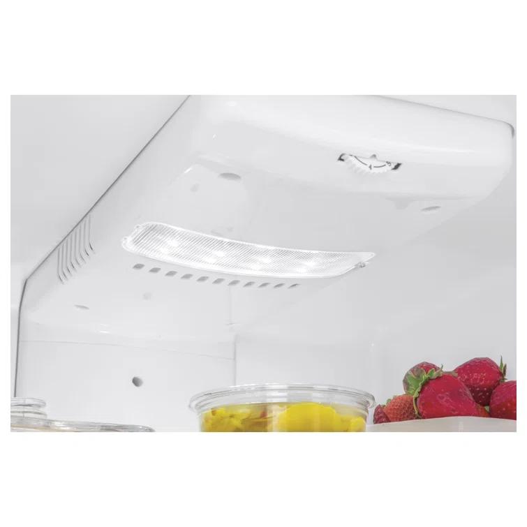 Haier Haier 24" 9.8 Cubic Feet Smudge-Resistant Top Freezer Refrigerator HA10TG21SB