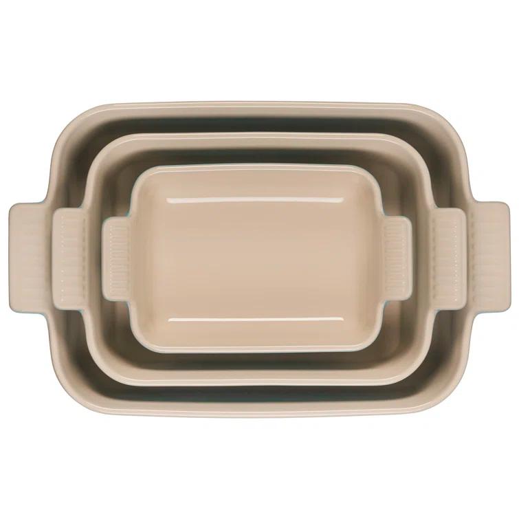 Le Creuset Le Creuset Stoneware 3 Piece Baking Dishes