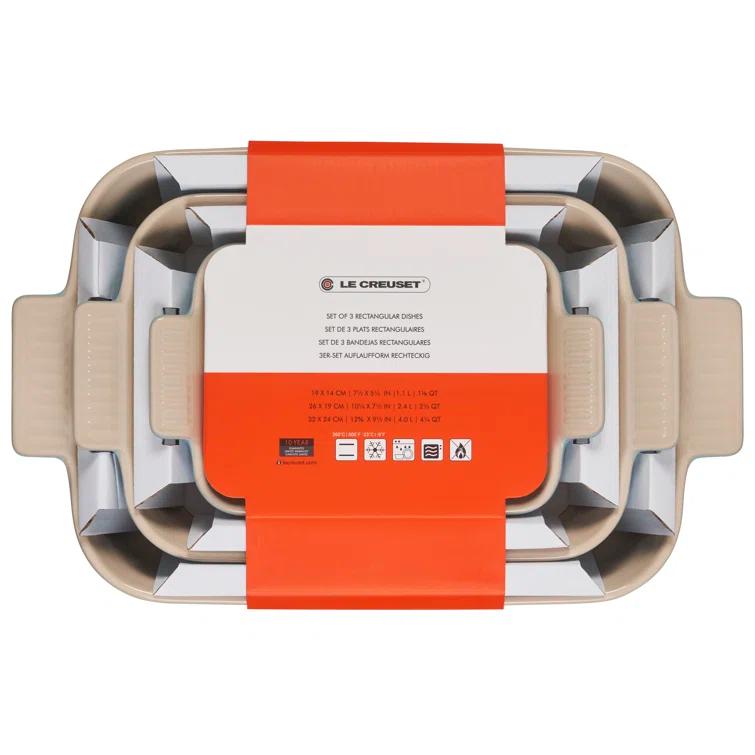 Le Creuset Le Creuset Stoneware 3 Piece Baking Dishes