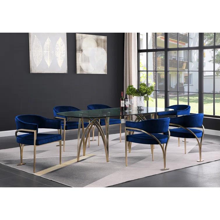 Kirsi Velvet Dining Chair