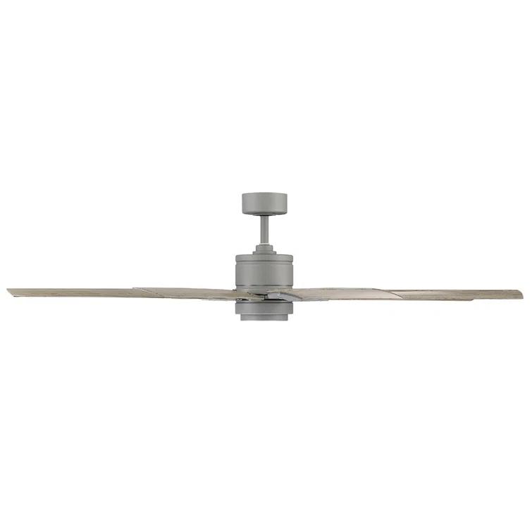 Renegade 8 - Blade Outdoor / Indoor Smart Ceiling Fan with Remote Control and LED Light Kit Included