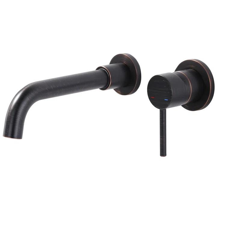 IVIGA Single Handle Wall Mounted Bathroom Faucet for Sink