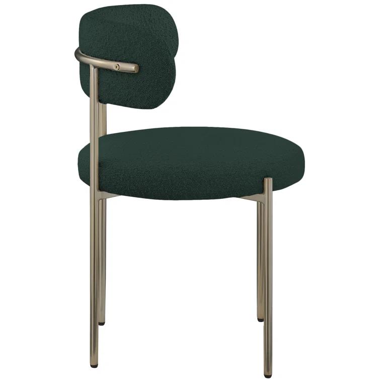Sherwood Solid Back Boucle Side Chair
