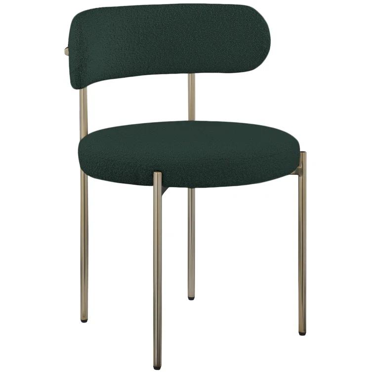 Sherwood Solid Back Boucle Side Chair