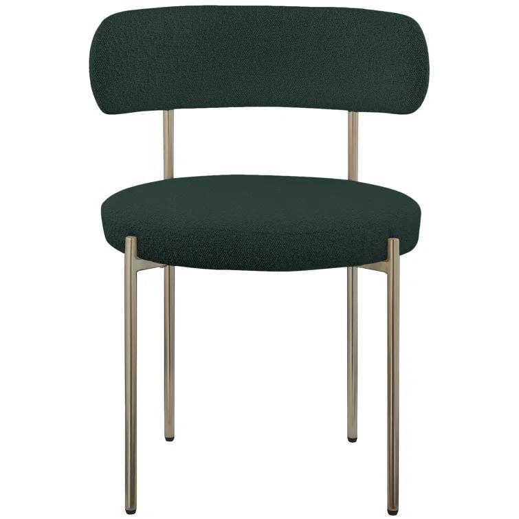 Sherwood Solid Back Boucle Side Chair
