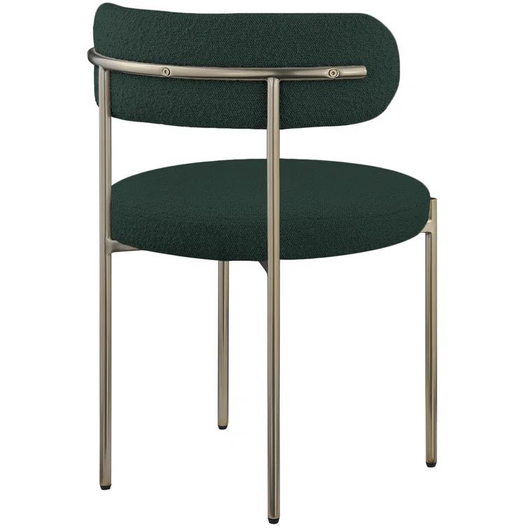 Sherwood Solid Back Boucle Side Chair