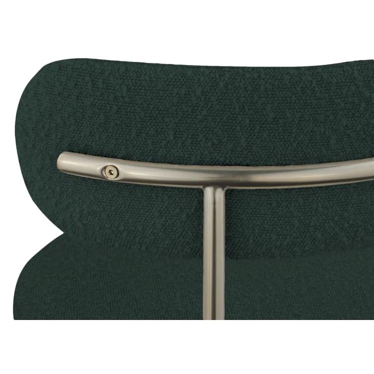 Sherwood Solid Back Boucle Side Chair