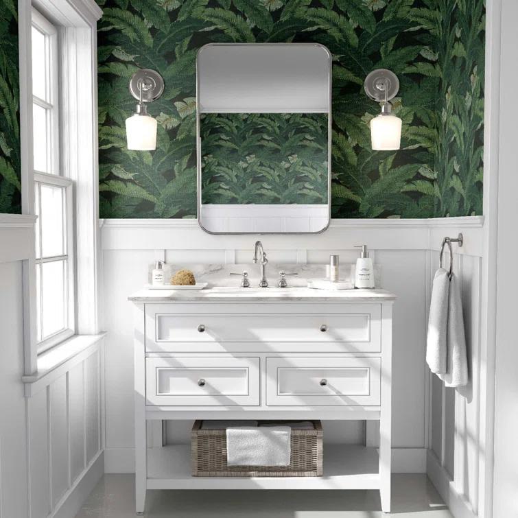 Tommy Bahama Swaying Palms 18' L x 20.5" W Peel & Stick Wallpaper Roll