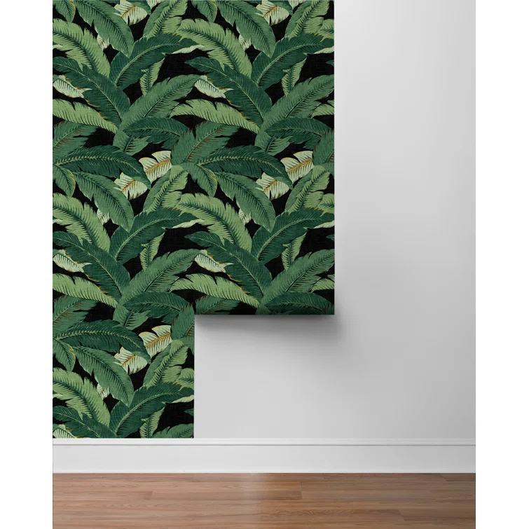 Tommy Bahama Swaying Palms 18' L x 20.5" W Peel & Stick Wallpaper Roll