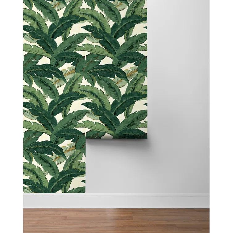 Tommy Bahama Swaying Palms 18' L x 20.5" W Peel & Stick Wallpaper Roll