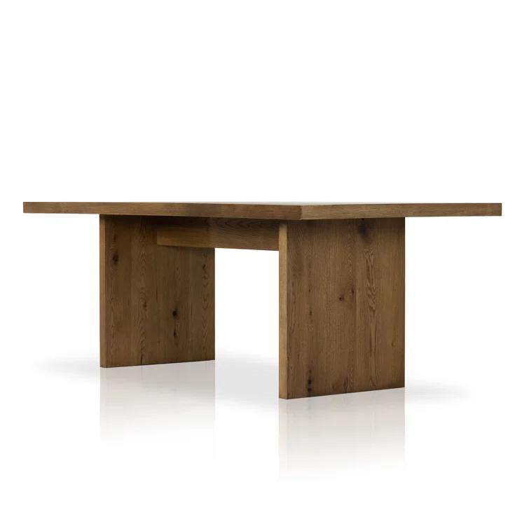 Eaton Reclaimed Wood Contemporary 84" Rectangular Dining Table