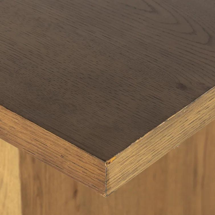 Eaton Reclaimed Wood Contemporary 84" Rectangular Dining Table