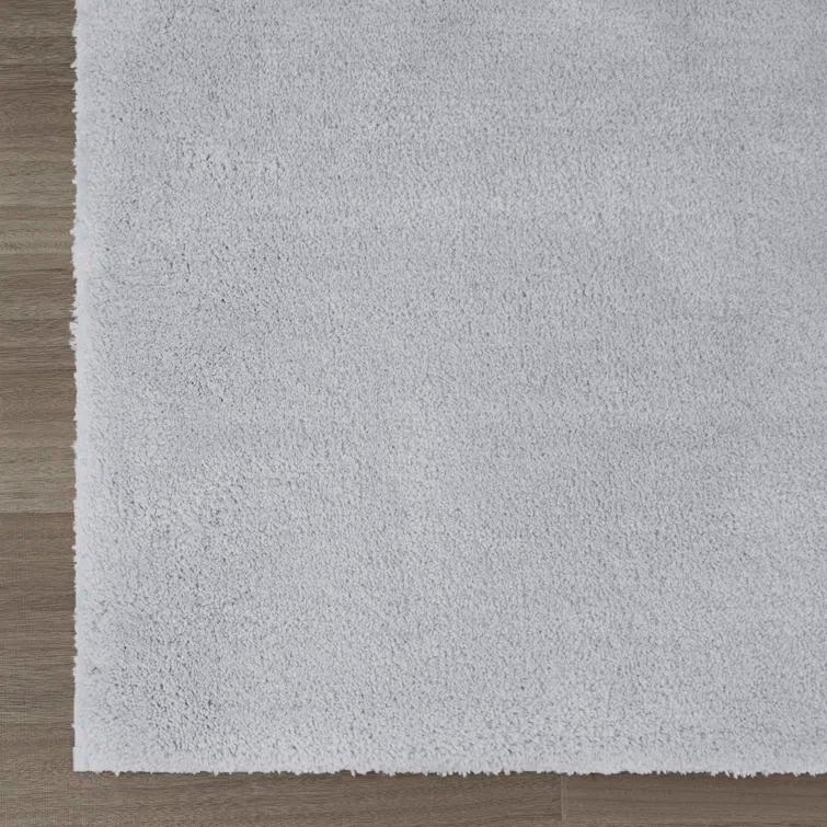 Madison Park Signature Marshmallow Quick Dry Bath Rug with Non-Slip Backing