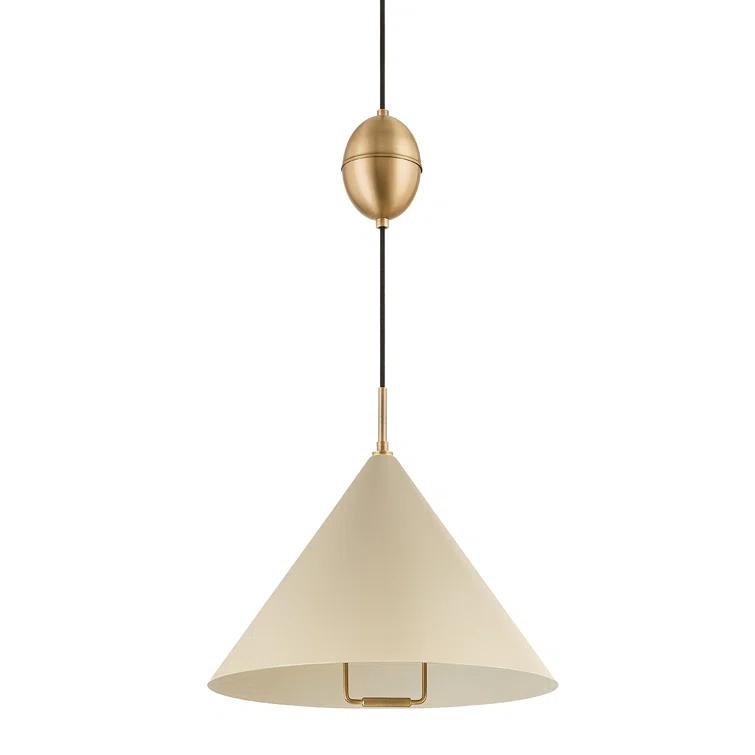 Maria Pendant Light - Sand / 18" Dia