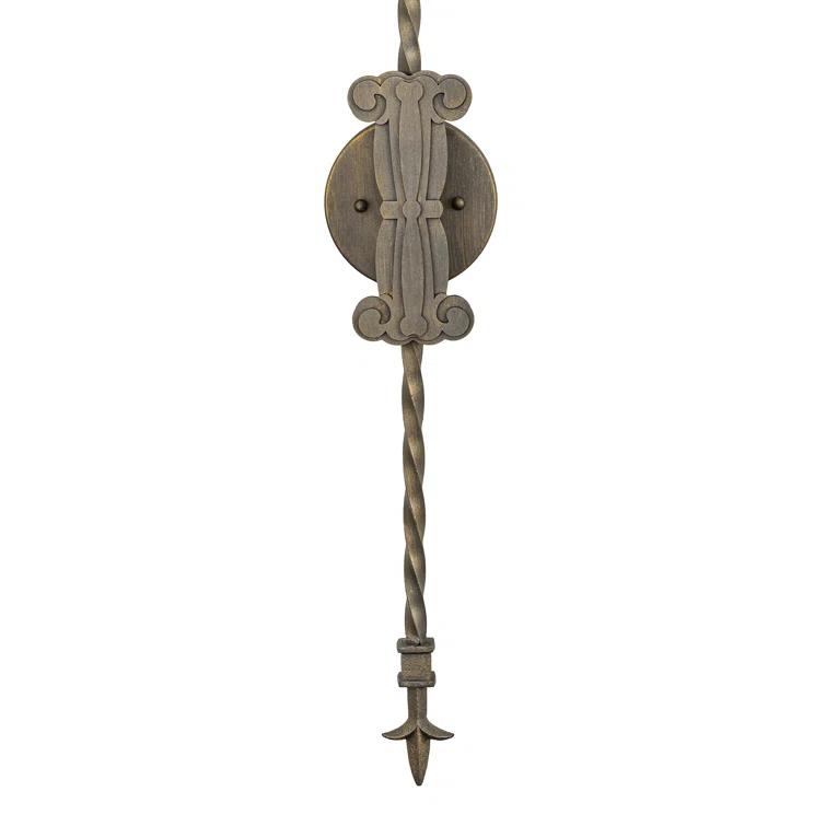 Meyda Lighting Palmira Steel Candle Wall Light