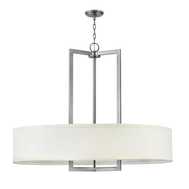 Hampton 3 - Light Unique / Statement Drum Pendant